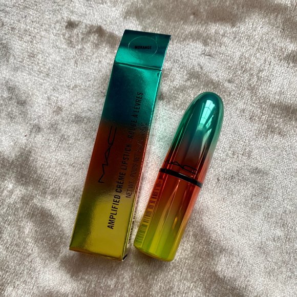 MAC Cosmetics Morange Lipstick Wash & Dry BNIB - Picture 2 of 2